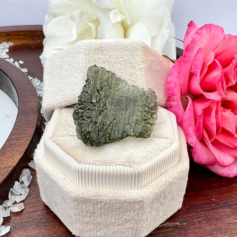 TRUSTED SELLER 3.631 g Rough Moldavite Natural Moldavite Raw Moldavite Authentic Moldavite Genuine Moldavite Healing Moldavite Czech