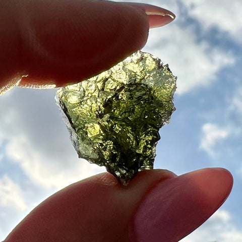 TRUSTED SELLER 4.031 g Rough Moldavite Natural Moldavite Raw Moldavite Authentic Moldavite Genuine Moldavite Healing Moldavite Czech