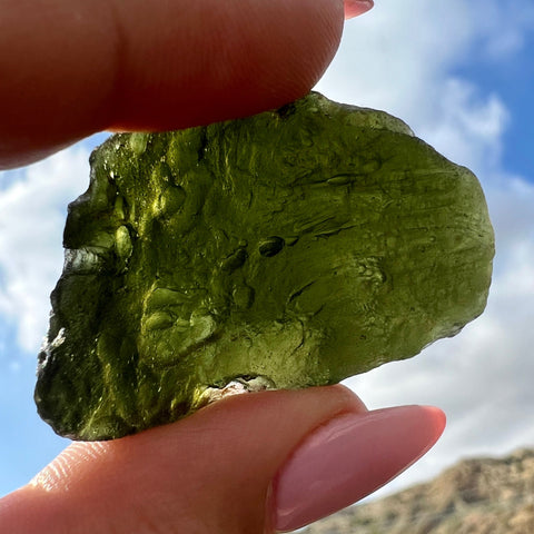 TRUSTED SELLER 10.926g Rough Moldavite Natural Moldavite Raw Moldavite Authentic Moldavite Genuine Moldavite Healing Moldavite Czech