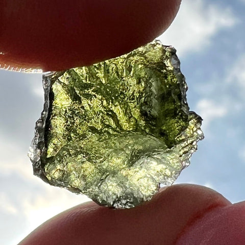TRUSTED SELLER 4.031 g Rough Moldavite Natural Moldavite Raw Moldavite Authentic Moldavite Genuine Moldavite Healing Moldavite Czech