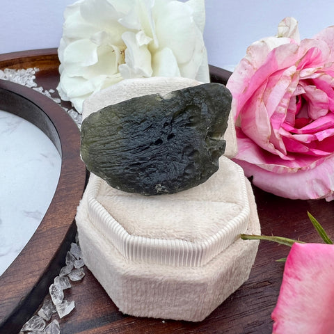 TRUSTED SELLER 10.926g Rough Moldavite Natural Moldavite Raw Moldavite Authentic Moldavite Genuine Moldavite Healing Moldavite Czech